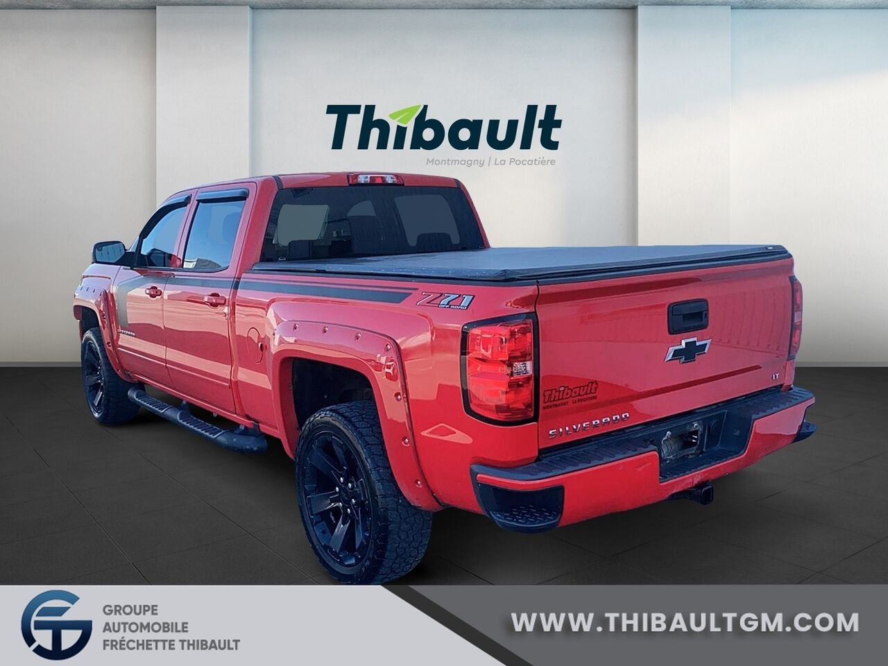 CHEVROLET SILVERADO LT cabine multiplace 153 po 4RM avec 2LT 2018 Rouge Montmagny - photo #3