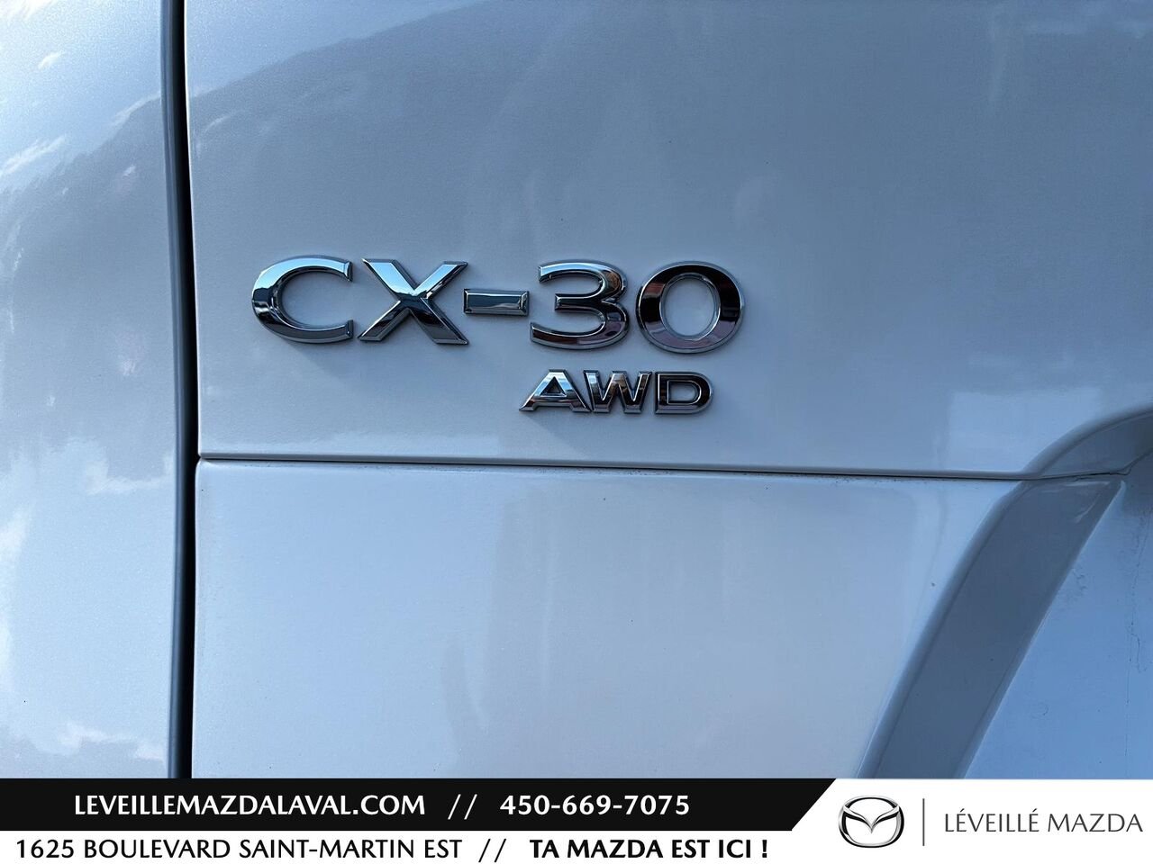 2023 Mazda CX-30 GT TI avec moteur turbo White Laval - photo #19
