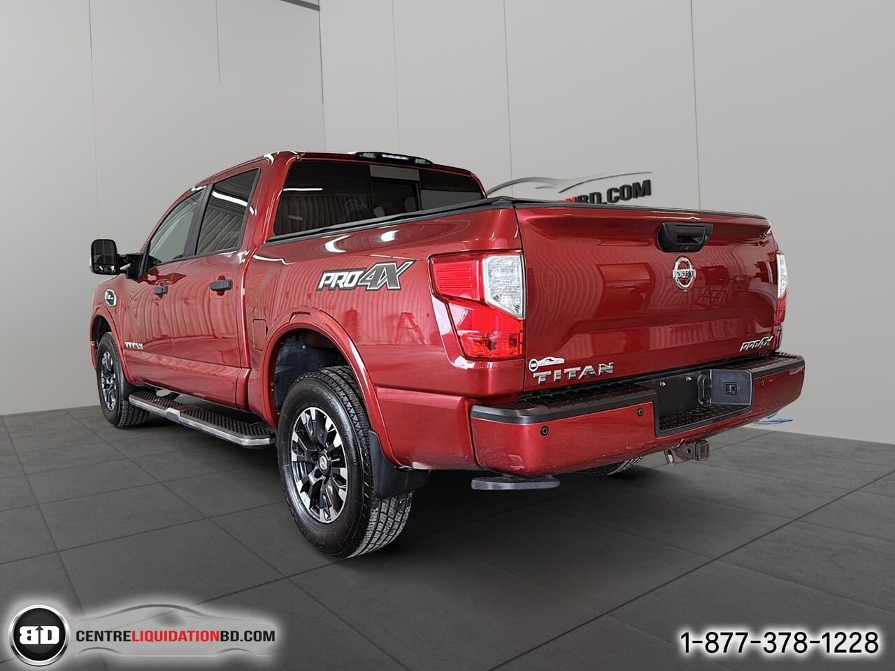 Nissan Titan PRO-4X | BD0379 2017 Rouge Granby - photo #7