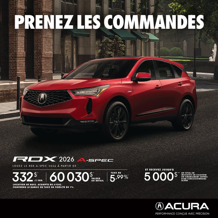 ACURA 1000x1000 aout RDX 2026 FR 2