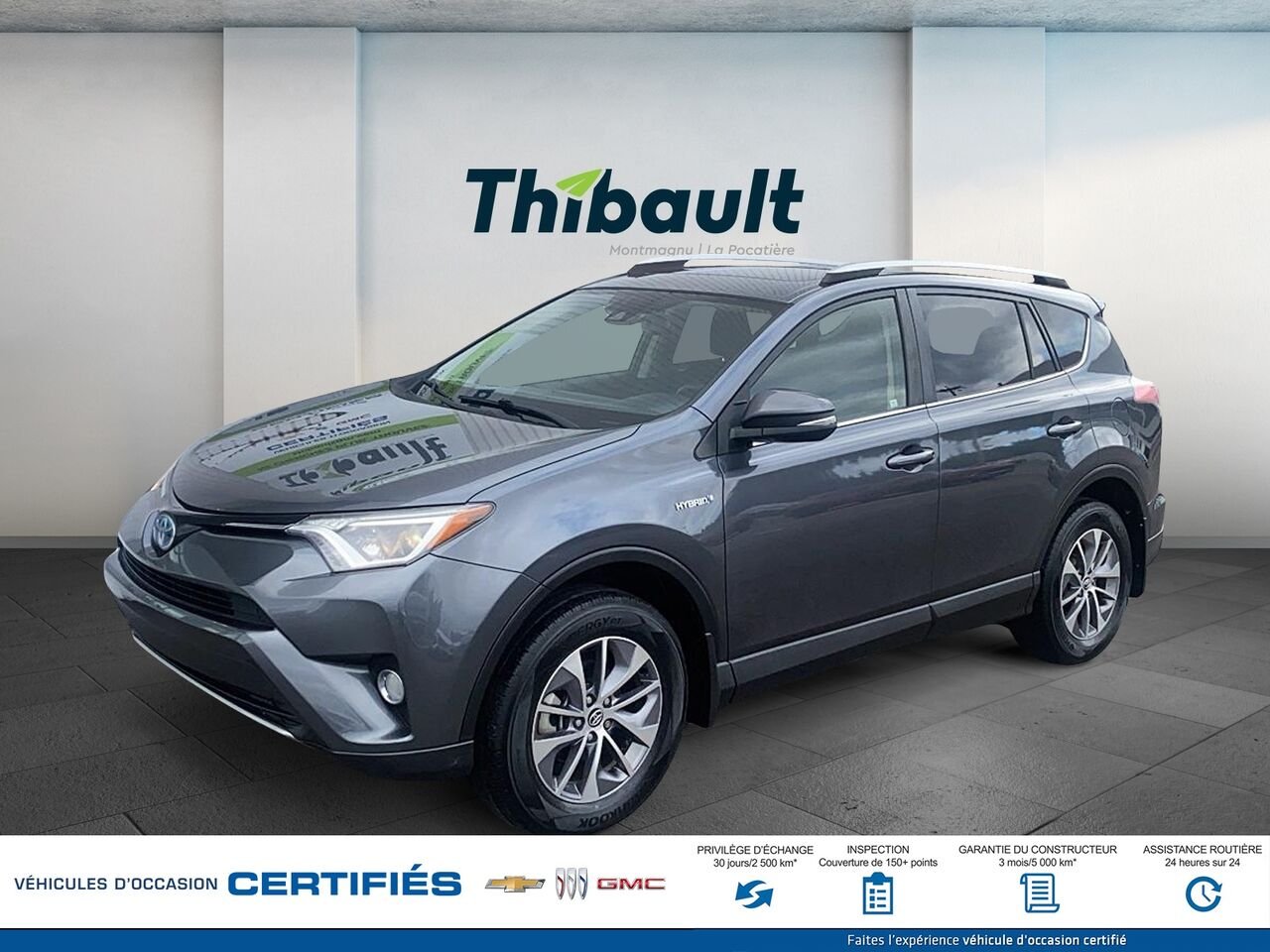 TOYOTA RAV4 HV LE LE+ hybride TI 2018 Gris Montmagny - photo #0