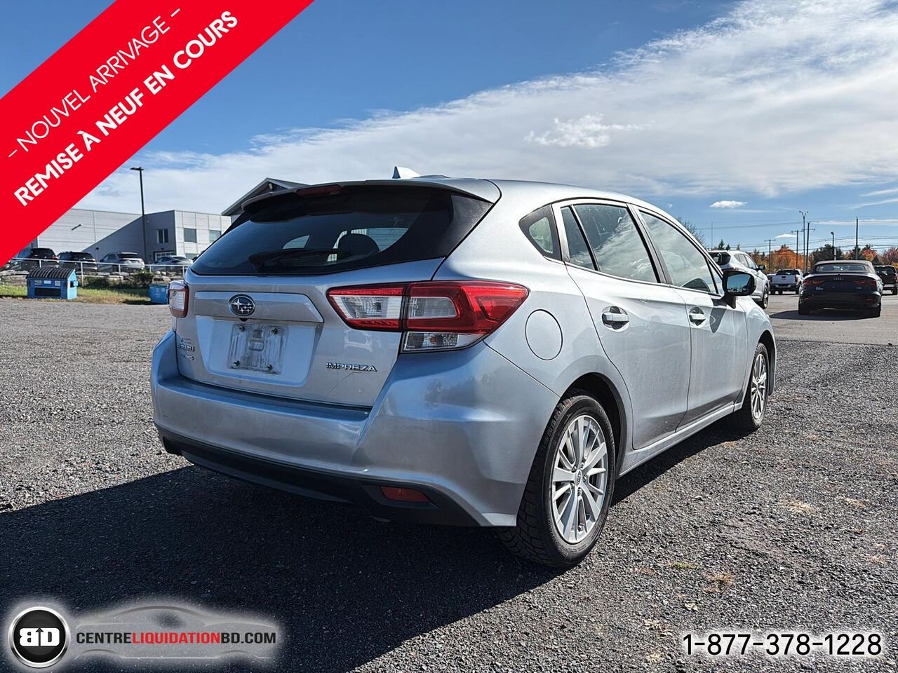 Subaru Impreza 2.0i TOURING | BD0462 2018 Argent Granby - photo #8