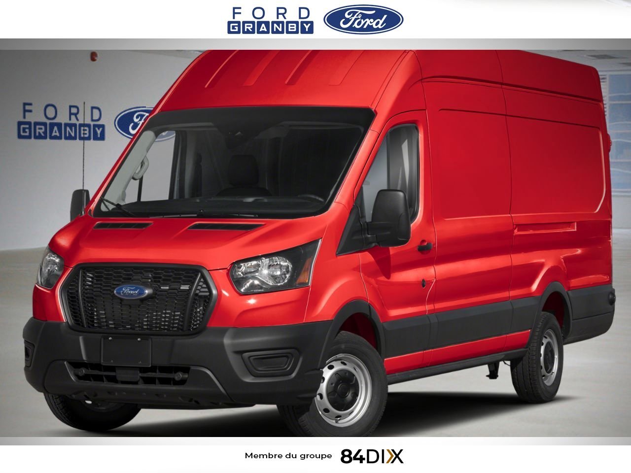 2027 Ford Transit Cargo Van Race Red Granby - photo #0
