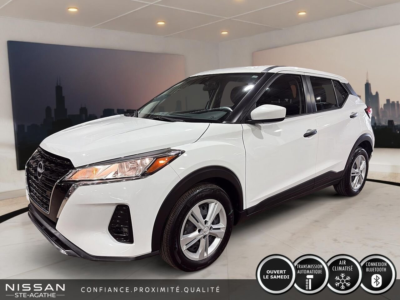 Nissan Kicks 2023 Bleu Ste-Agathe des Monts - photo #0