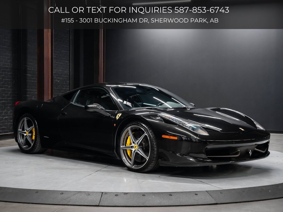 2015 Ferrari 458 Italia | Full Front PPF | Front Lift | Carbon Interior Trim Black