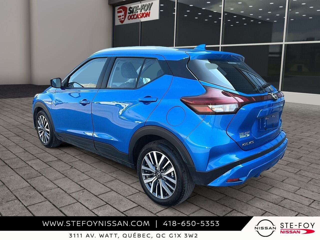 Nissan Kicks SV TA 2024 Bleu Ste-Foy - photo #6