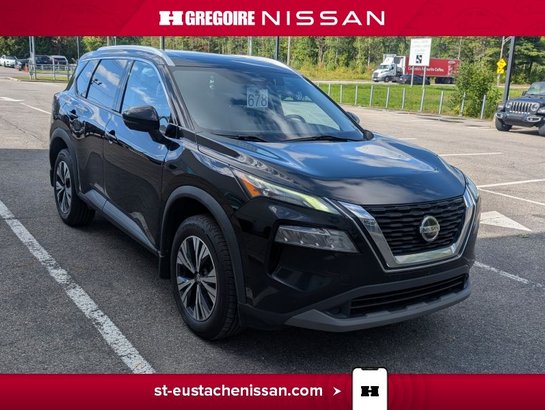 Nissan Rogue SV AWD MAGS CAMERA CUIR 2021 Noir