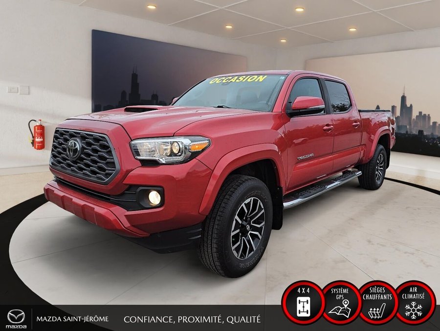 Toyota Tacoma TRD SPORT | 1 PROPRIÉTAIRE | CREWCAB | V6 | 4X4 | AUTOMATIQUE 2021 Rouge