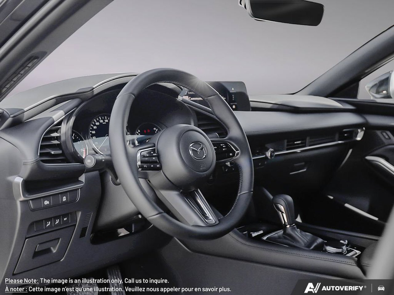 Mazda Mazda3 Sport JM1BPBLL6T1885891 2026 Noir de jais mica Mirabel - photo #11