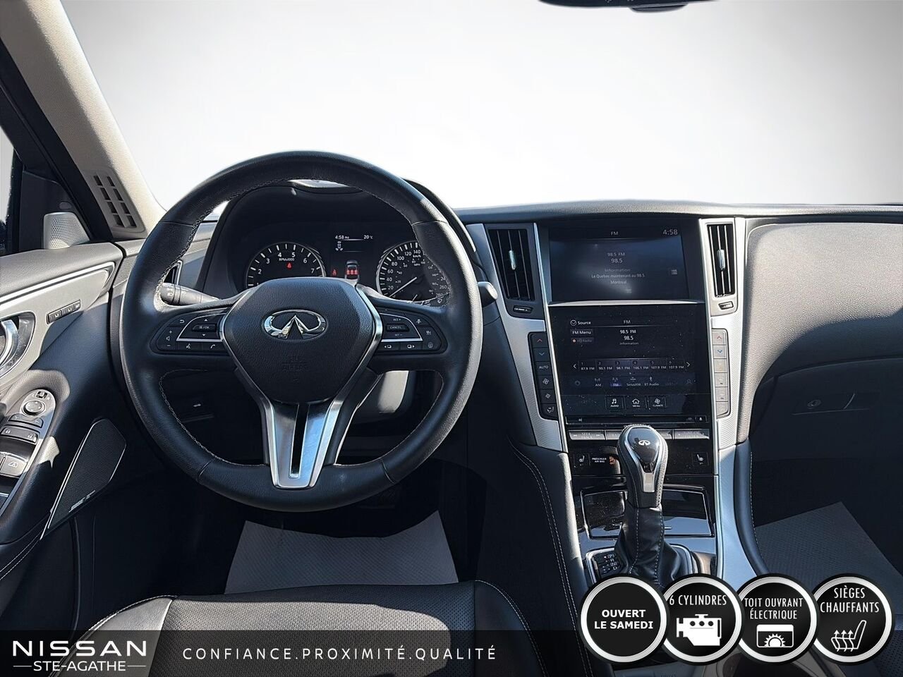 INFINITI Q50 2024 Noir Ste-Agathe des Monts - photo #9