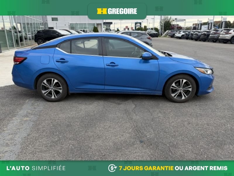 Nissan Sentra 823823 | SV DEM. A DISTANCE SIEGES CHAUFFANTS APPLE CARPLAY 2021 Bleu Laval - photo #13