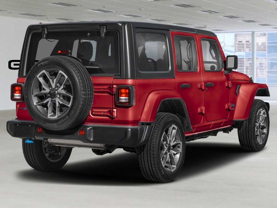 2025 JEEP Wrangler 4xe WILLYS Firecracker Red