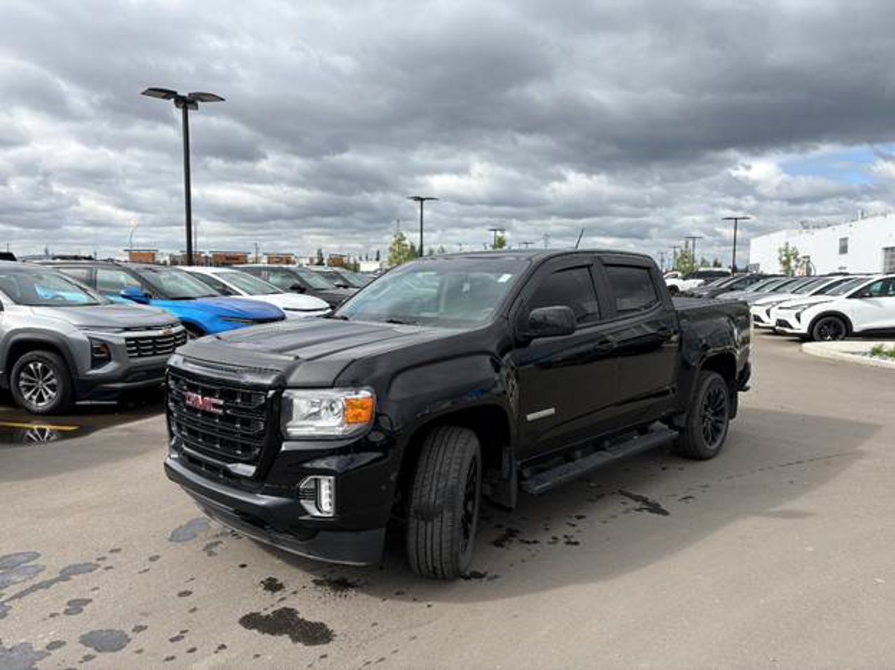 2021 GMC Canyon 4WD Crew Cab 128 Elevation Black Sherwood Park - photo #2