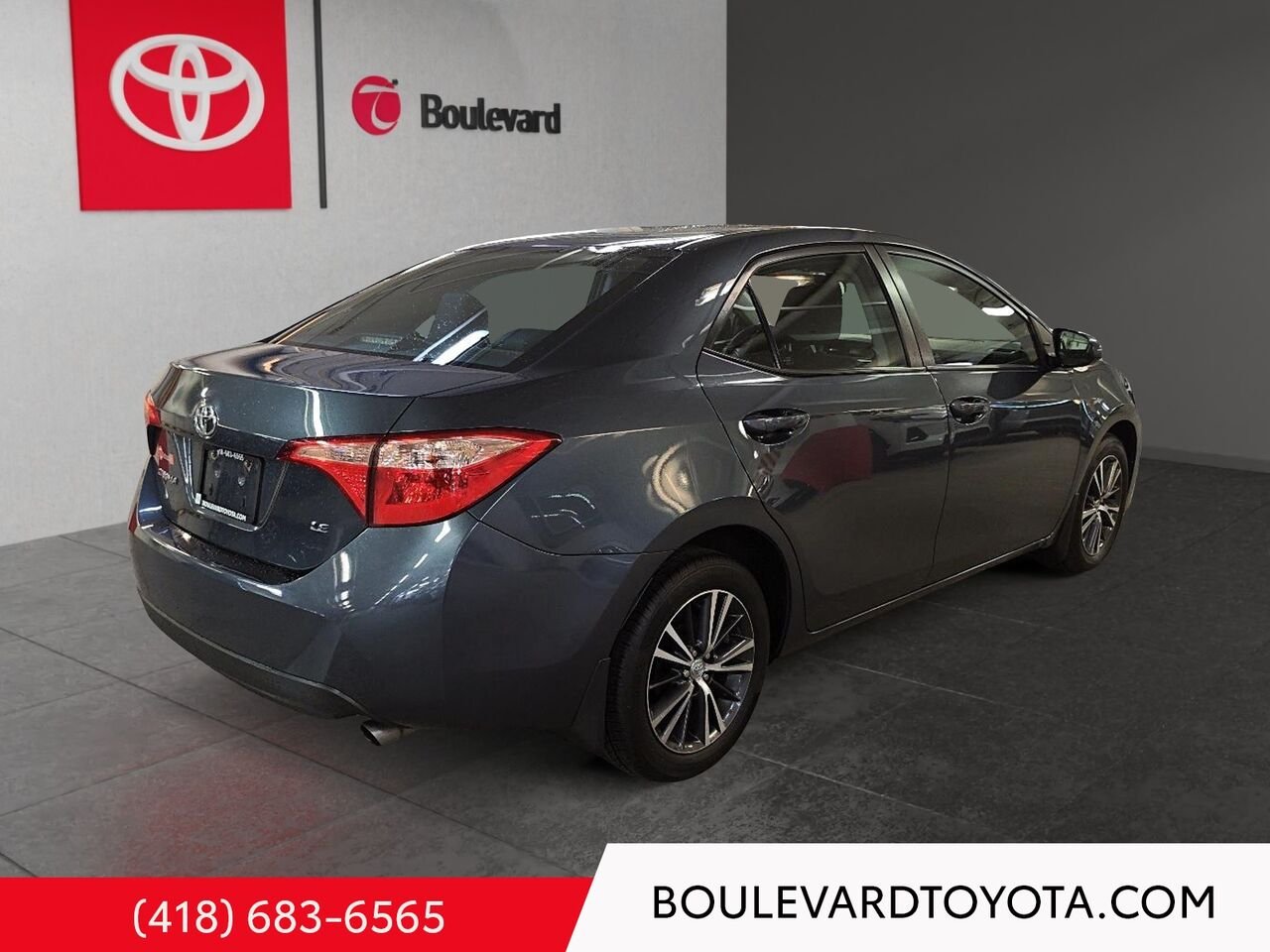 Toyota Corolla 100320A-40 | LE, GROUPE AMÉLIORÉ 2017 Gris Québec - photo #3