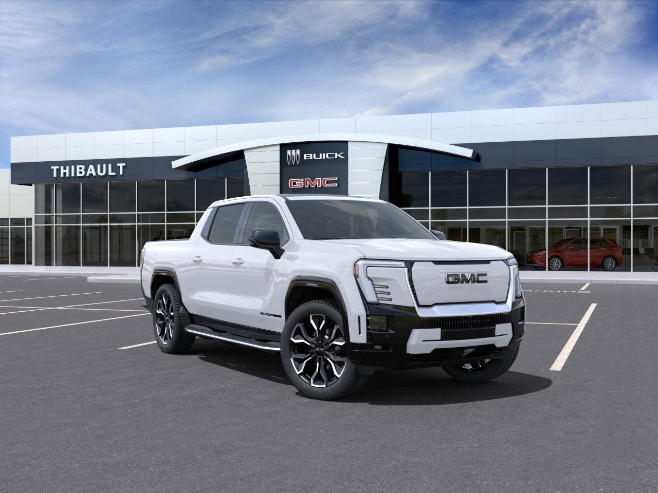 GMC Sierra EV Denali à autonomie prolongée 2025 Blanc sommet Saint-Eustache - photo #0