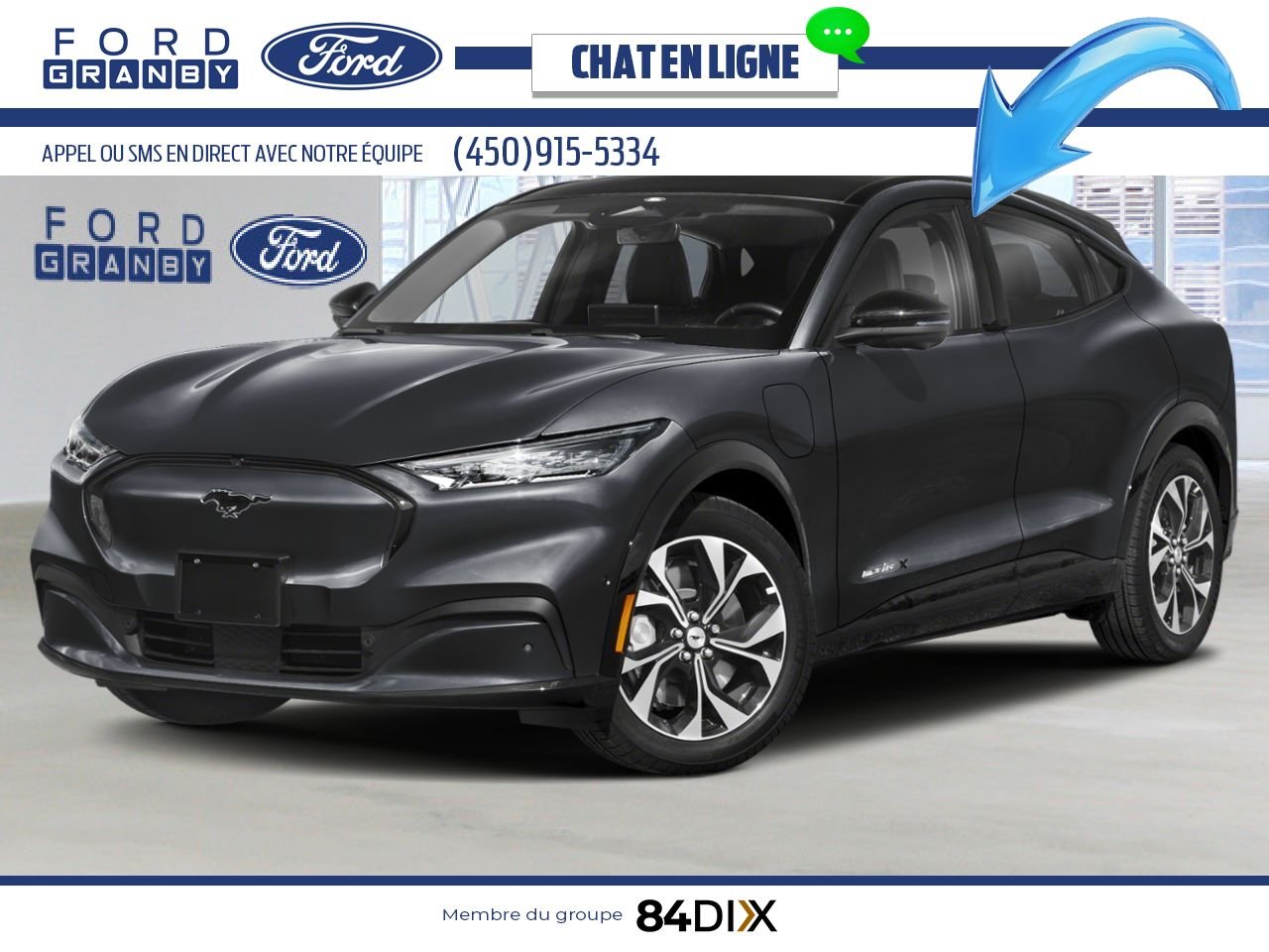 2025 Ford Mustang Mach-E Shadow Black Granby - photo #0