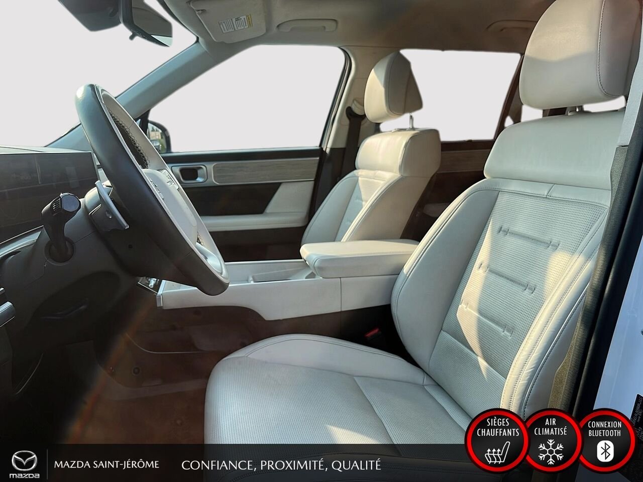 2024 Hyundai Santa Fe White Ste-Agathe des Monts - photo #17