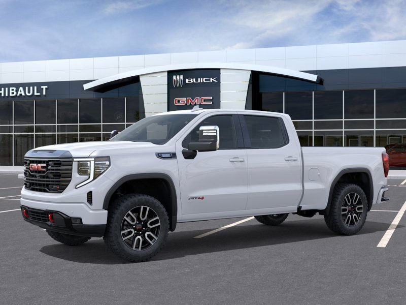 2026 GMC Sierra 1500 AT4 cabine multiplace 4RM 157 po SUMMIT WHITE Sherbrooke - photo #1