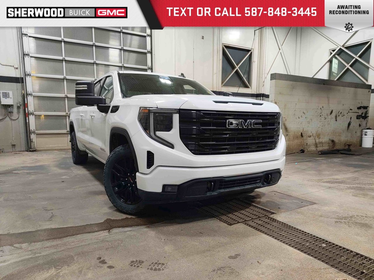2024 GMC Sierra 1500 4WD Crew Cab 157 Elevation White Sherwood Park - photo #0