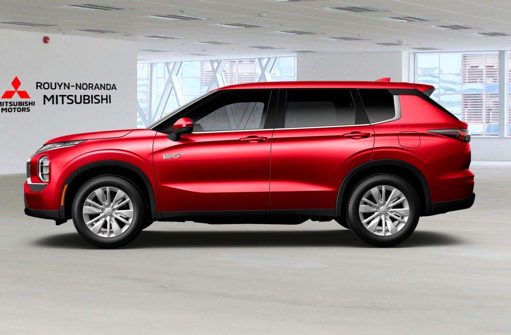 Mitsubishi Outlander PHEV ES S-AWC 2026 Fini taillé diamant Rouge de qualité supérieure Rouyn-Noranda - photo #2