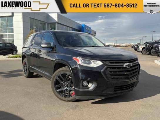 2019 Chevrolet Traverse Premier Redline Edition AWD 3.6L 7 Passenger | Dual Panel Power Sunroof Black