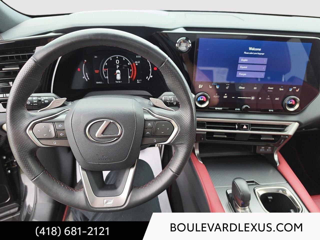 2024 Lexus RX 19858A | RX 350 BA Black Quebec - photo #13