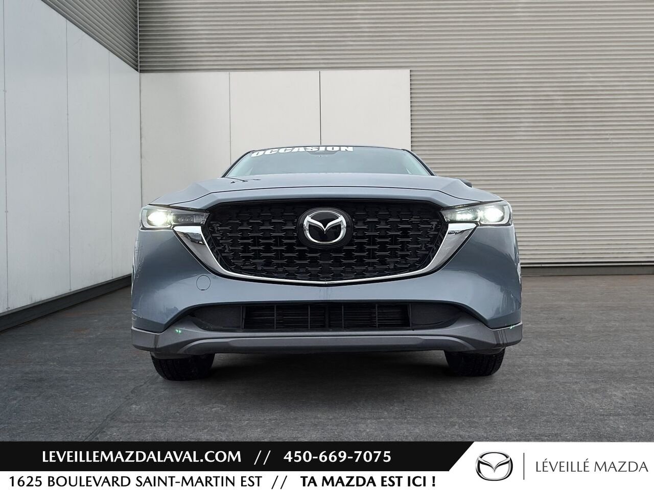 2024 Mazda CX-5 GS TI sans désactivation de cylindres Grey Laval - photo #1