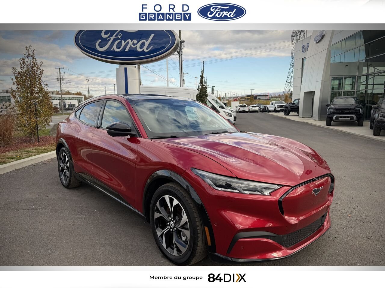 2023 Ford Mustang Mach-E Red Granby - photo #0
