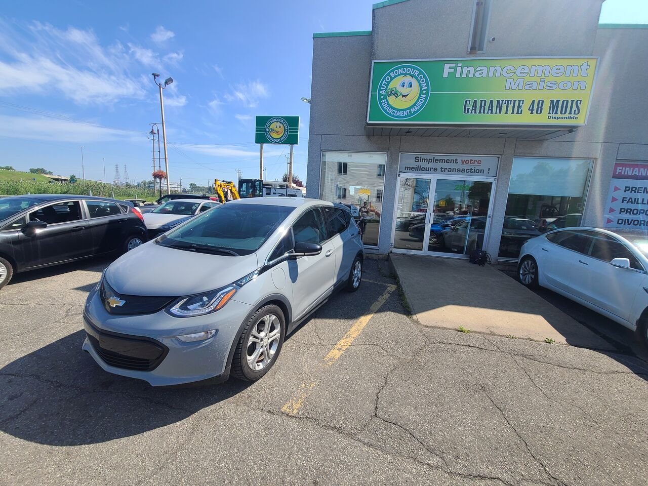2019 Chevrolet Bolt EV Grey  - photo #0