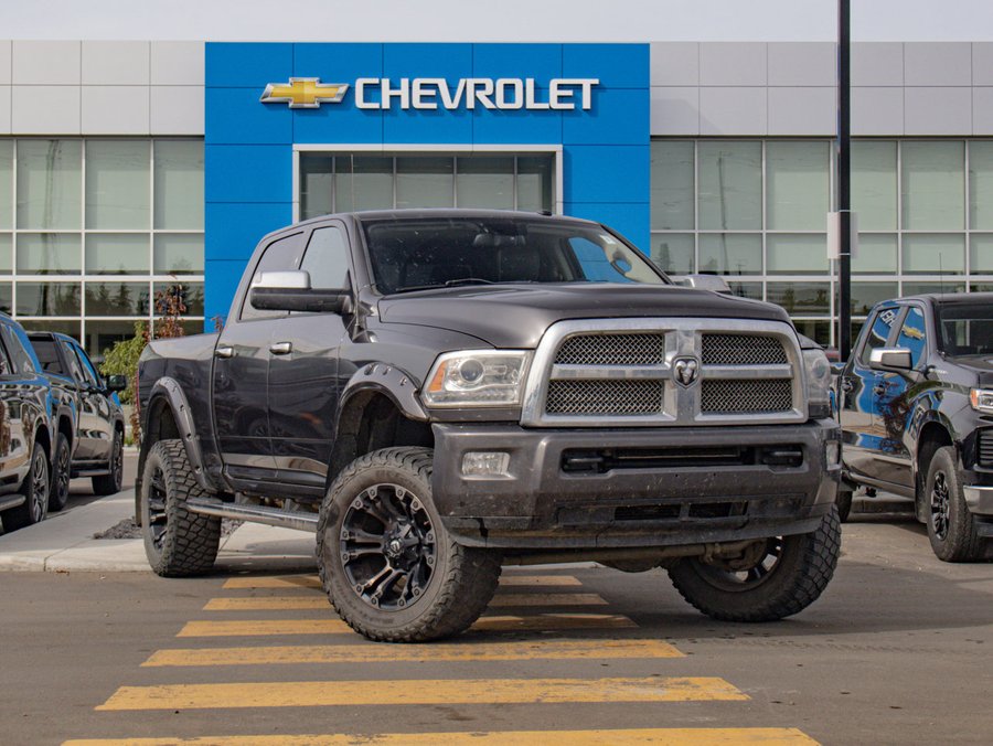 2015 Ram 3500 Longhorn Limited 6.7L Turbo Diesel | Power Sunroof Grey