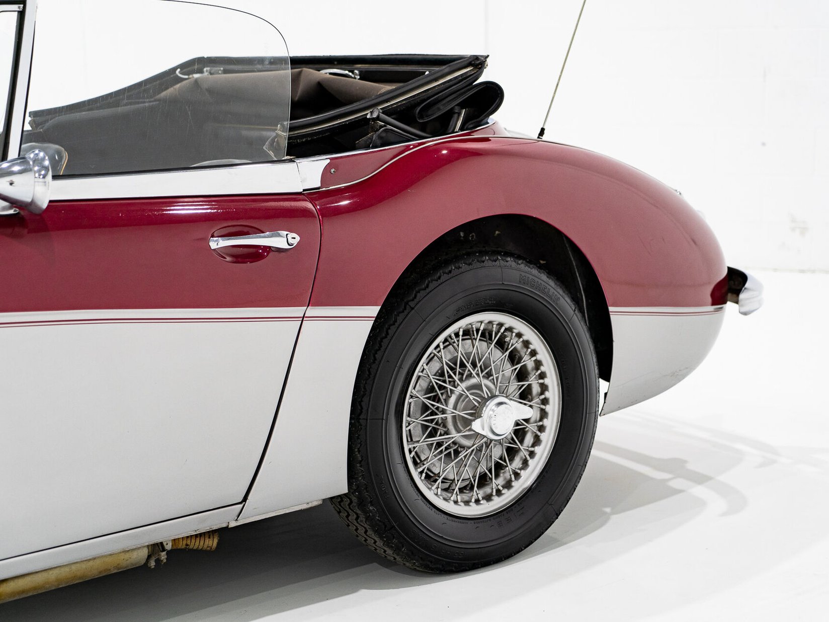 1960 Austin Healey 3000MKIII Project Car **PRIX EN USD** Red Montreal - photo #39