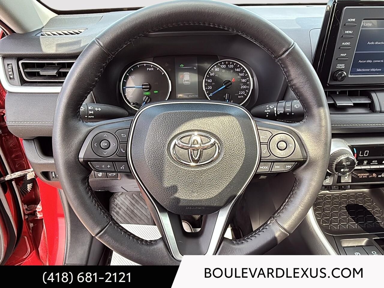 Toyota RAV4 19965A | hybride XLE TI 2022 Rouge Québec - photo #11