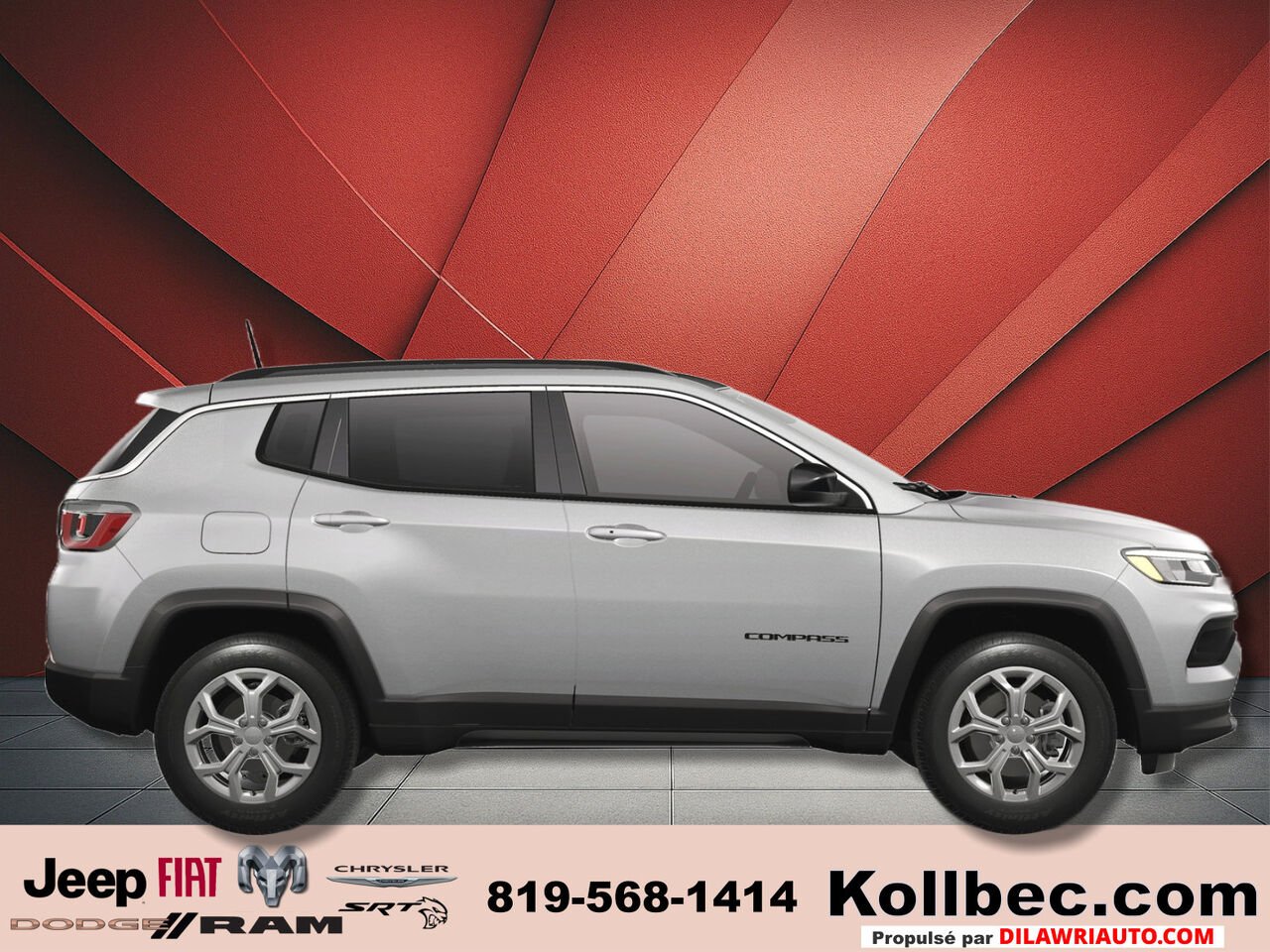 2025 Jeep Compass 251240 | Sport 4x4 Silver Zynith Metallic Gatineau - photo #3