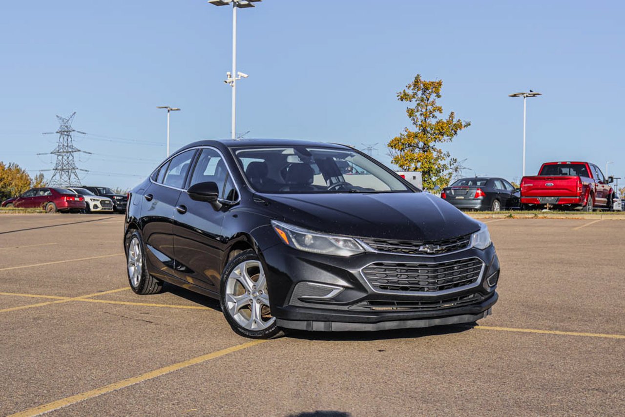 2017 Chevrolet Cruze 4dr Sdn 1.4L Premier w/1SF Black Sherwood Park - photo #1