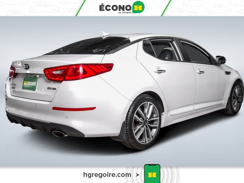 2015 Kia Optima White Saint-Léonard - photo #6