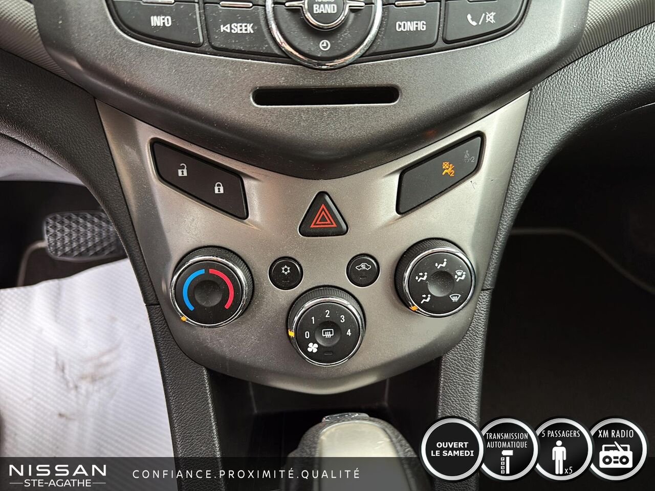 2012 Chevrolet Sonic White Ste-Agathe des Monts - photo #18