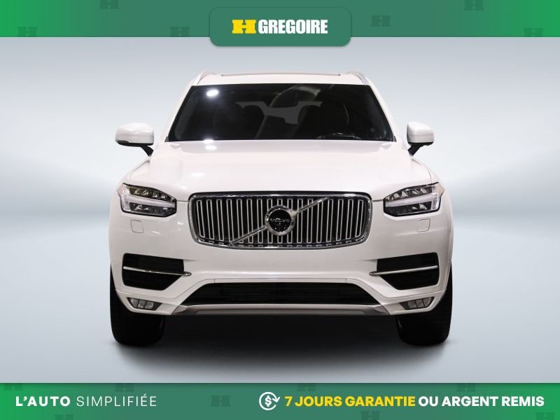Volvo XC90 Inscription AUTO A/C CUIR TOIT NAV CAM RECUL BLEUT 2019 Blanc