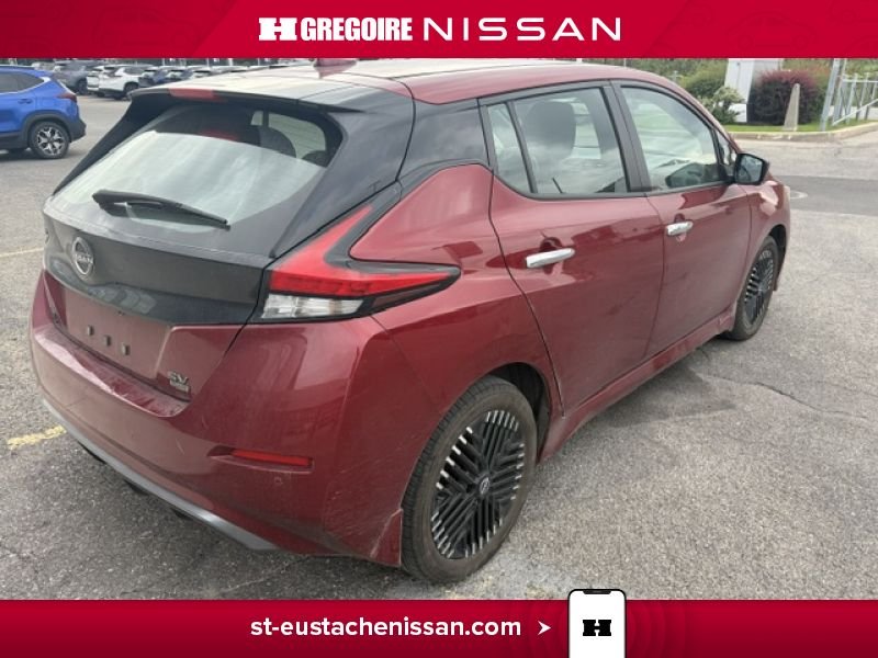 Nissan Leaf SR4811 | SV PLUS BATTERIE 62 KWH SIEGES CHAUFFANTS APPLE CA 2023 Rouge Laval - photo #12