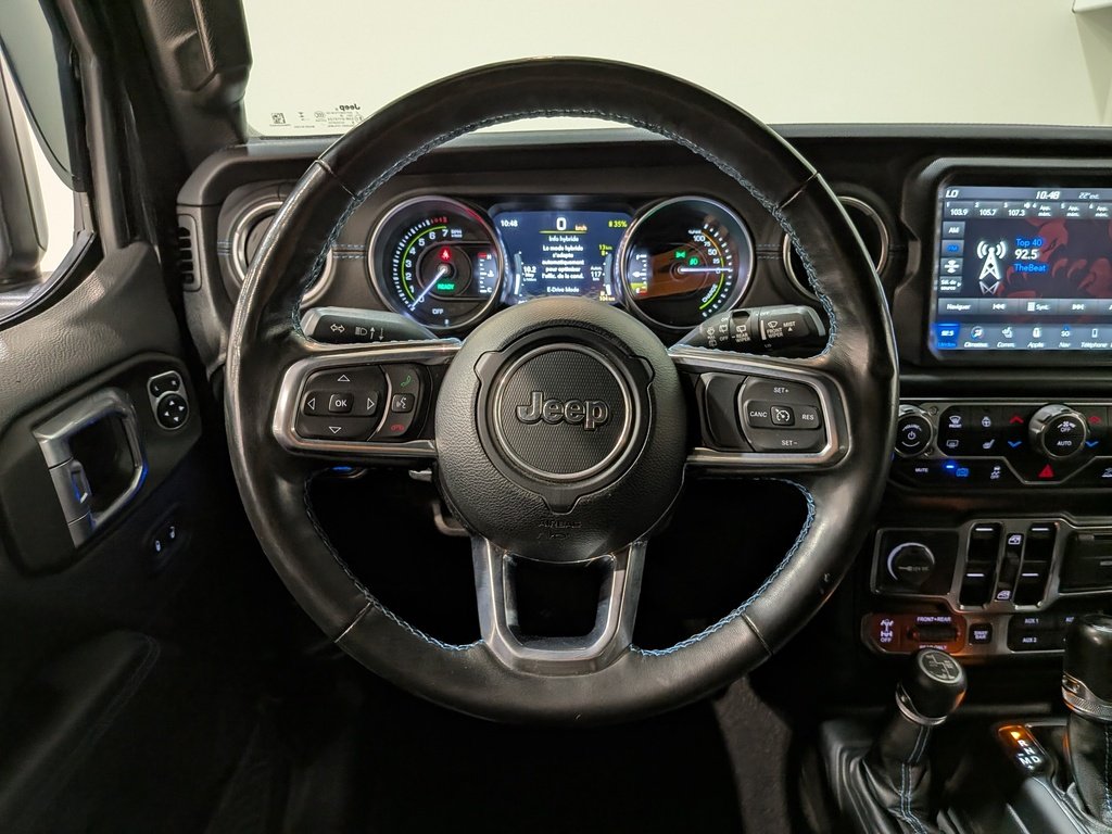 2022 Jeep Wrangler 4xe Unlimited Rubicon 4x4 Black Val-David - photo #12
