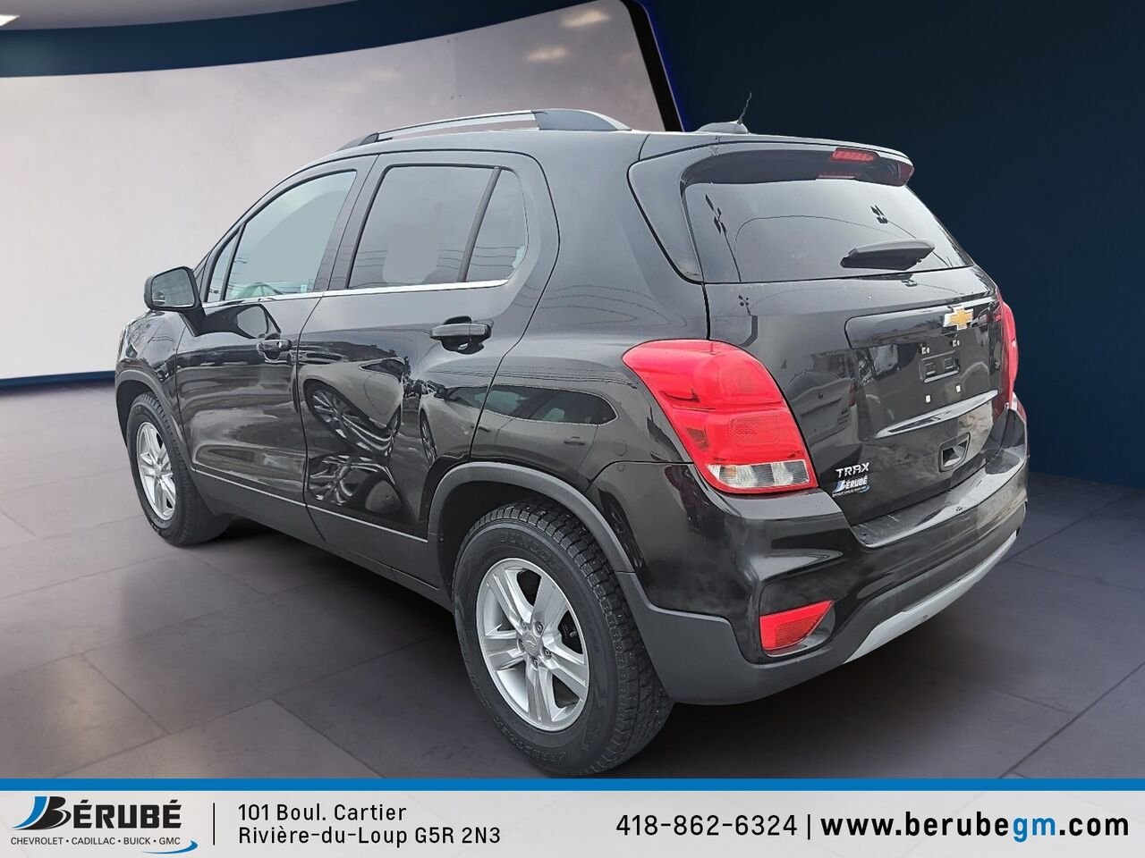 CHEVROLET TRAX FWD LT 2017 Noir Rivière-du-Loup - photo #3