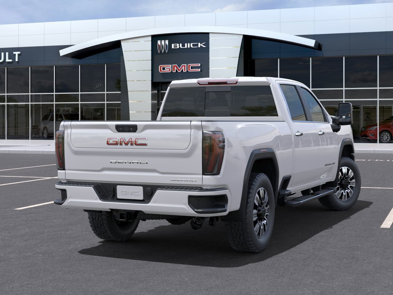 GMC Sierra 2500HD Denali 2025 Blanc givré, triple couche Saint-Eustache - photo #3