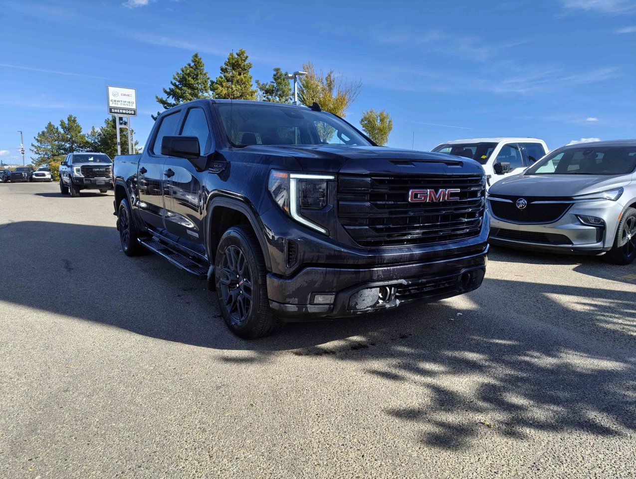 2024 GMC Sierra 1500 4WD Crew Cab 147 Elevation Grey Sherwood Park - photo #2