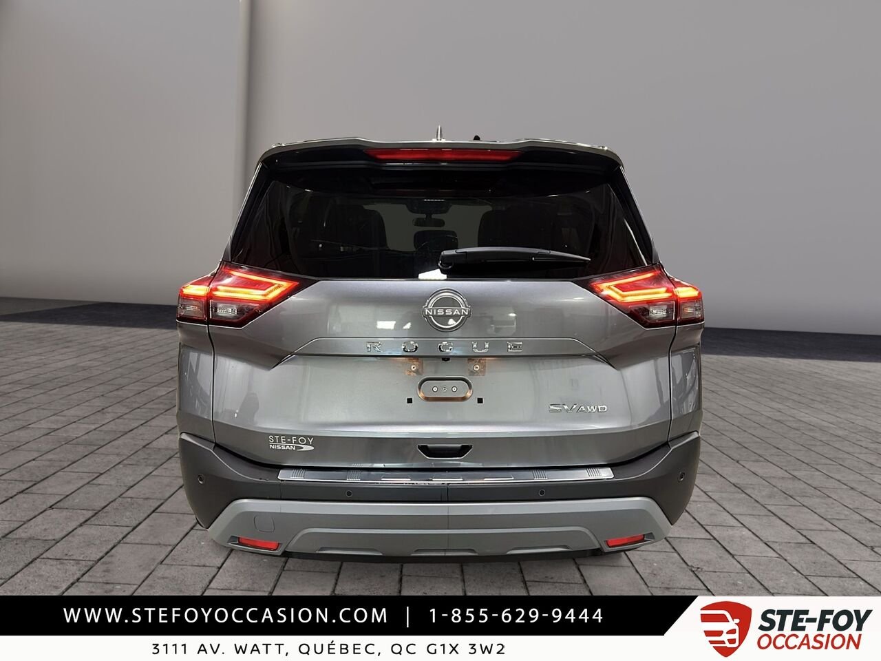 Nissan Rogue SV TI 2023 Gris Québec - photo #2