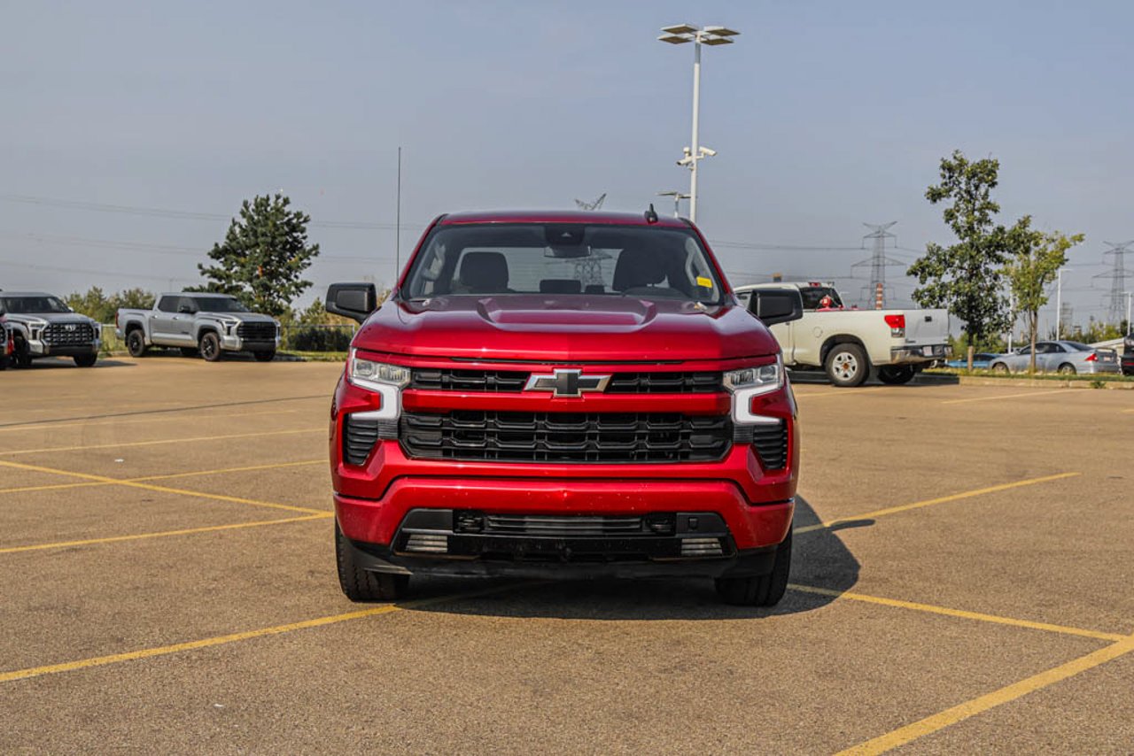 2024 Chevrolet Silverado 1500 4WD Crew Cab 147 RST Red Sherwood Park - photo #2
