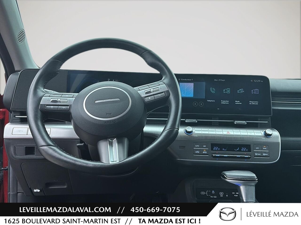 2025 Hyundai Kona 2 L Preferred TI avec ensemble Trend (IVT) Red Laval - photo #12