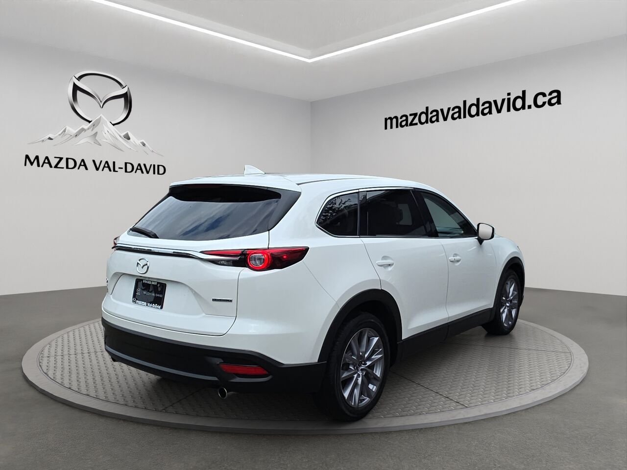 2023 Mazda CX-9 GS-L TI, 7 passagers, Apple carplay, Toit ouvrant, volant chauffant White Val-David - photo #24