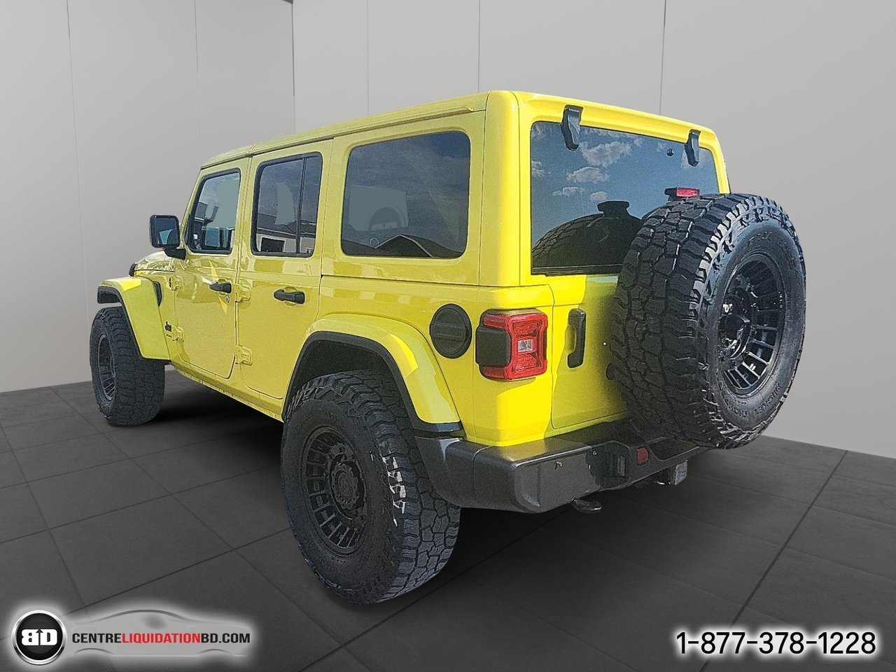 2023 Jeep Wrangler Sahara Altitude | A8695 Yellow Granby - photo #7