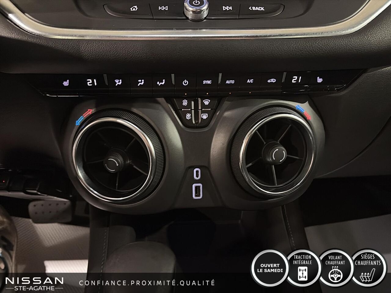 Chevrolet Blazer LT | TRACTION INTÉGRALE | JAMAIS ACCIDENTÉ | UN SEUL PROPRIÉTAIRE | APPLE CARPLAY | AUTOMATIQUE 2021 Gris Saint-Jérôme - photo #19