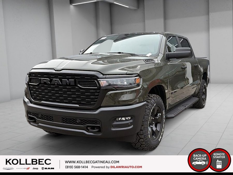 RAM 1500 Warlock cabine d'équipe 4x4 caisse de 5 pi 7 po 2026 Couche nacrée rouge