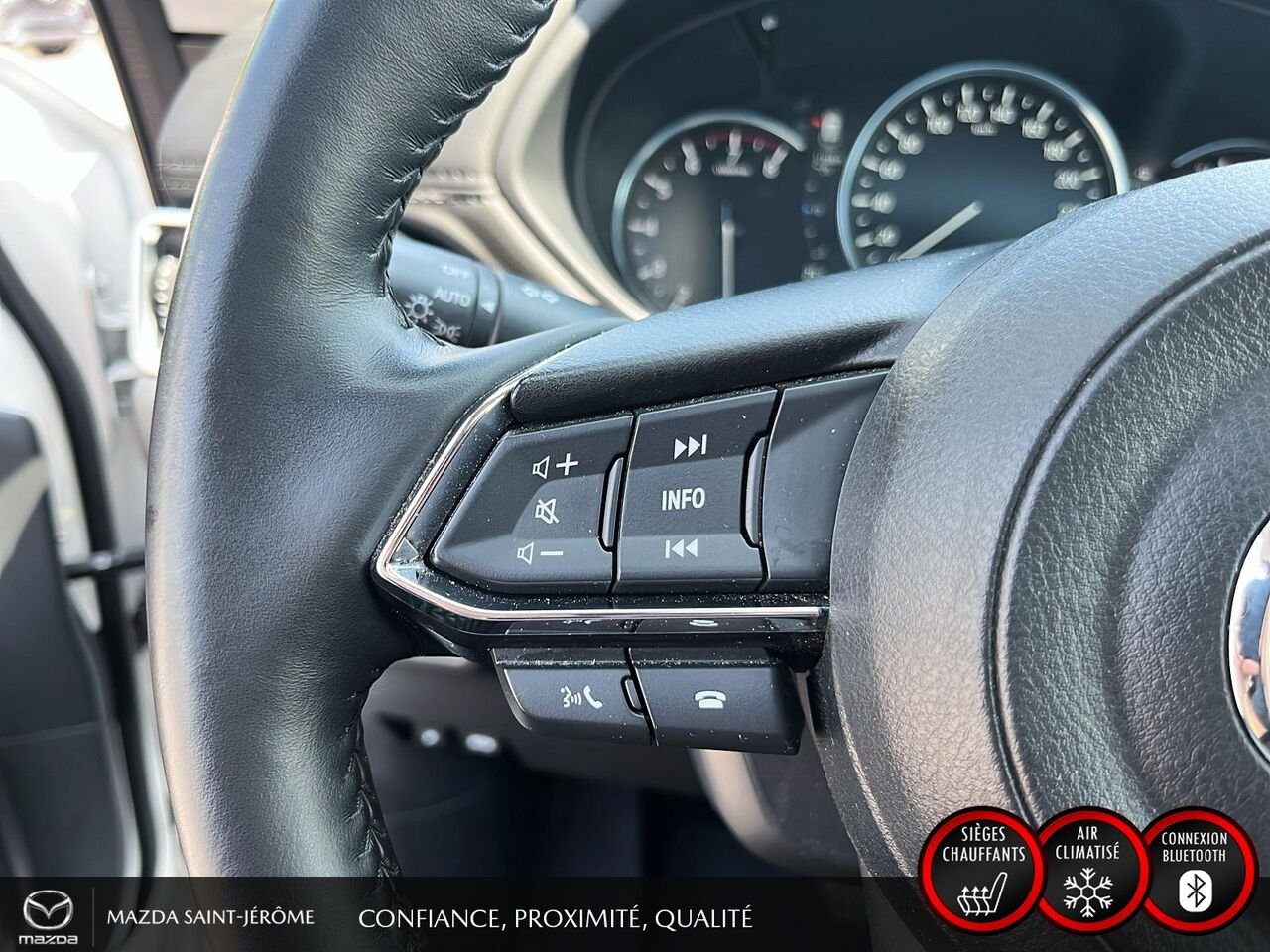 Mazda CX-5 GS LUXURY | TOIT OUVRANT | AWD | CUIR | 2023 Blanc Saint-Jérôme - photo #14